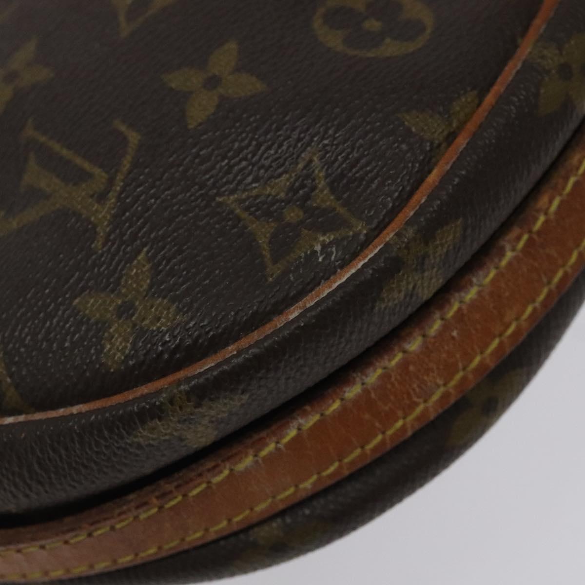 LOUIS VUITTON Monogram Jeune Fille MM Shoulder Bag M51226 LV Auth 122228