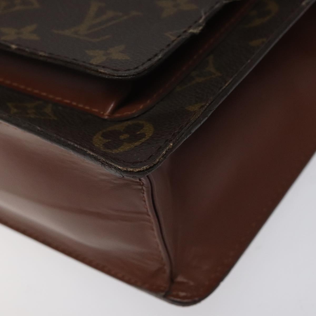 LOUIS VUITTON Monogram Monceau 28 Hand Bag M51185 LV Auth 122257