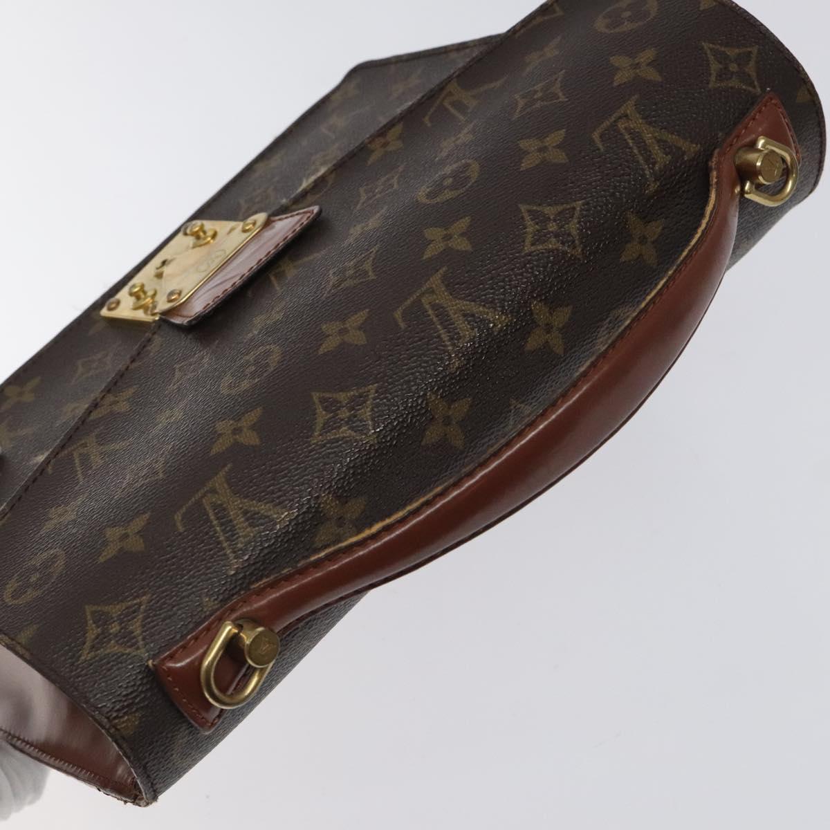 LOUIS VUITTON Monogram Monceau 28 Hand Bag M51185 LV Auth 122257