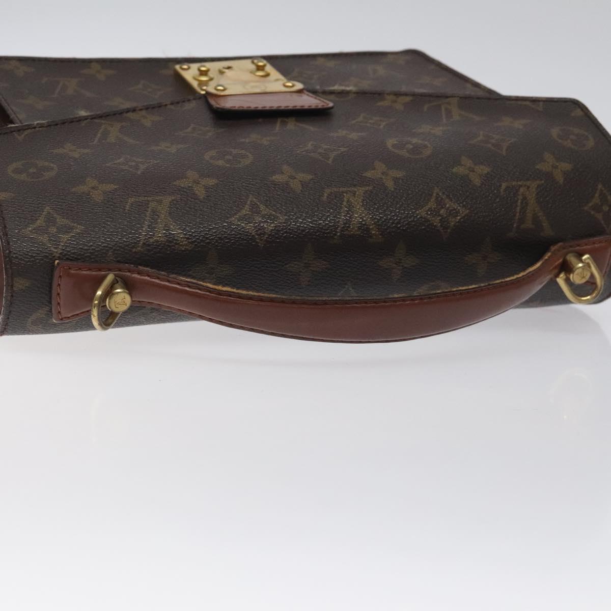 LOUIS VUITTON Monogram Monceau 28 Hand Bag M51185 LV Auth 122257