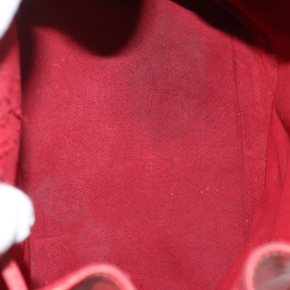 LOUIS VUITTON Epi Petit Noe Shoulder Bag Red M44107 LV Auth 122280