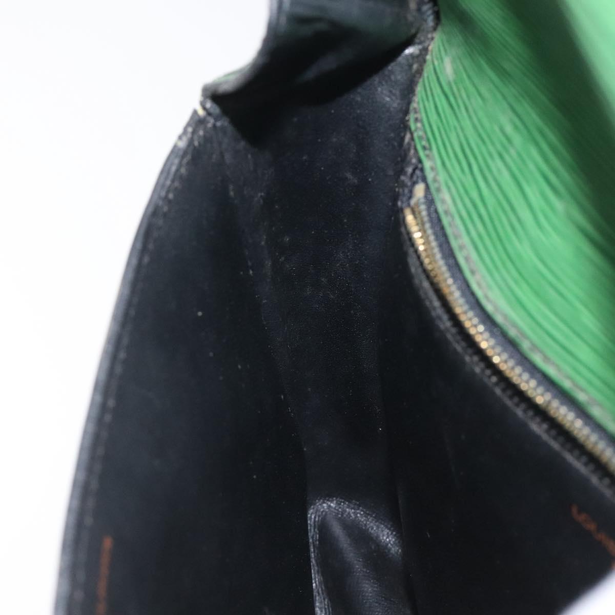 LOUIS VUITTON Epi Saint Cloud GM Shoulder Bag Green M52194 LV Auth 122324