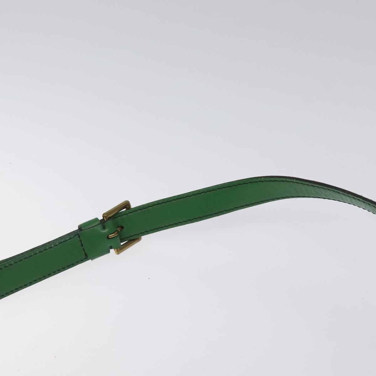 LOUIS VUITTON Epi Saint Cloud GM Shoulder Bag Green M52194 LV Auth 122324