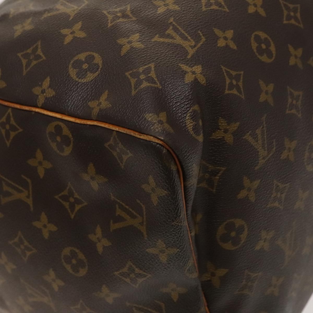 LOUIS VUITTON Monogram Keepall 60 Boston Bag M41422 LV Auth 122336