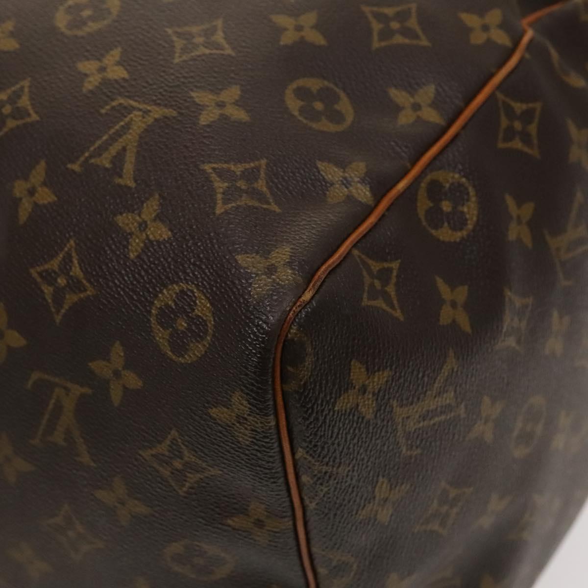 LOUIS VUITTON Monogram Keepall 60 Boston Bag M41422 LV Auth 122336