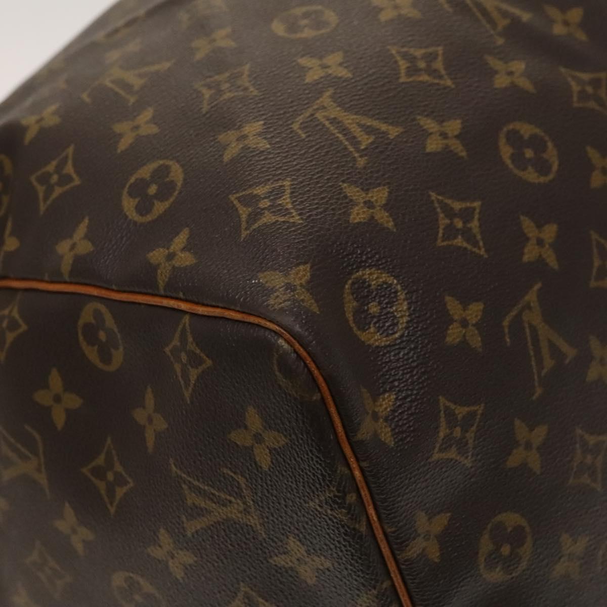 LOUIS VUITTON Monogram Keepall 60 Boston Bag M41422 LV Auth 122336