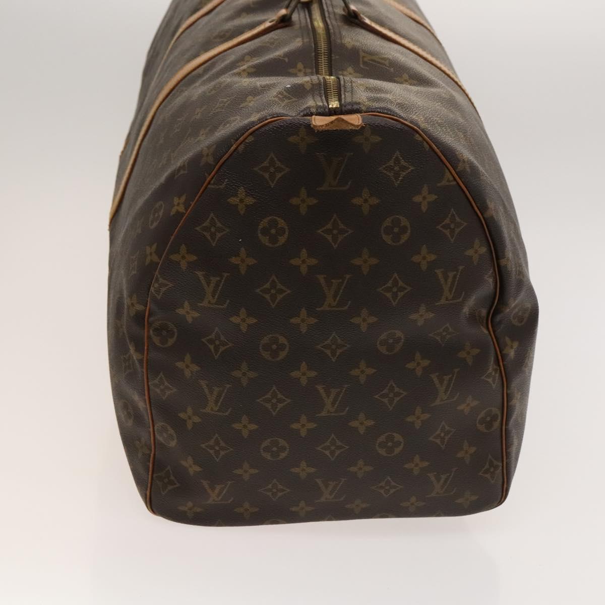 LOUIS VUITTON Monogram Keepall 60 Boston Bag M41422 LV Auth 122336