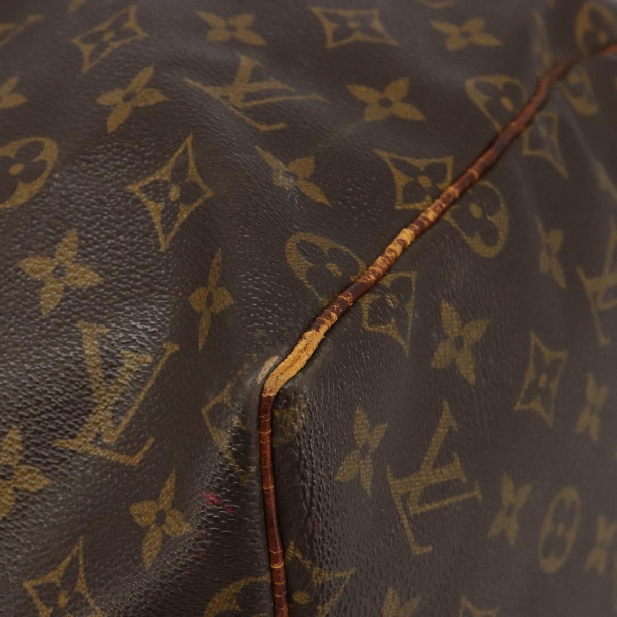LOUIS VUITTON Monogram Keepall 55 Boston Bag M41424 LV Auth 122337