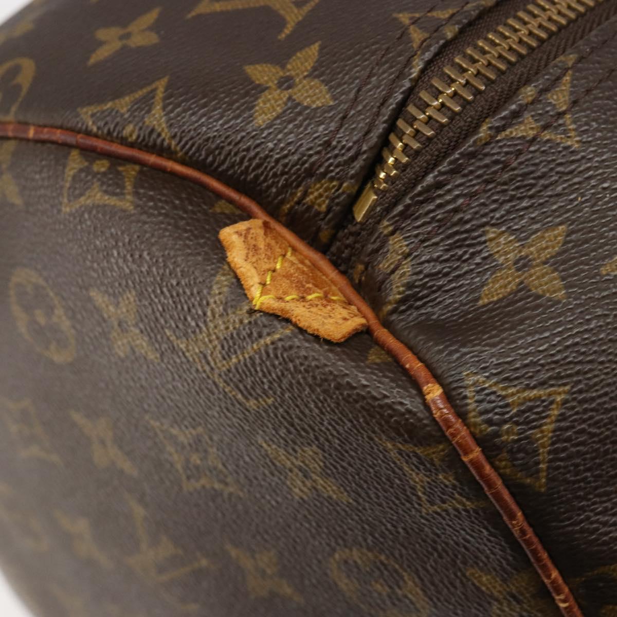 LOUIS VUITTON Monogram Keepall 55 Boston Bag M41424 LV Auth 122337