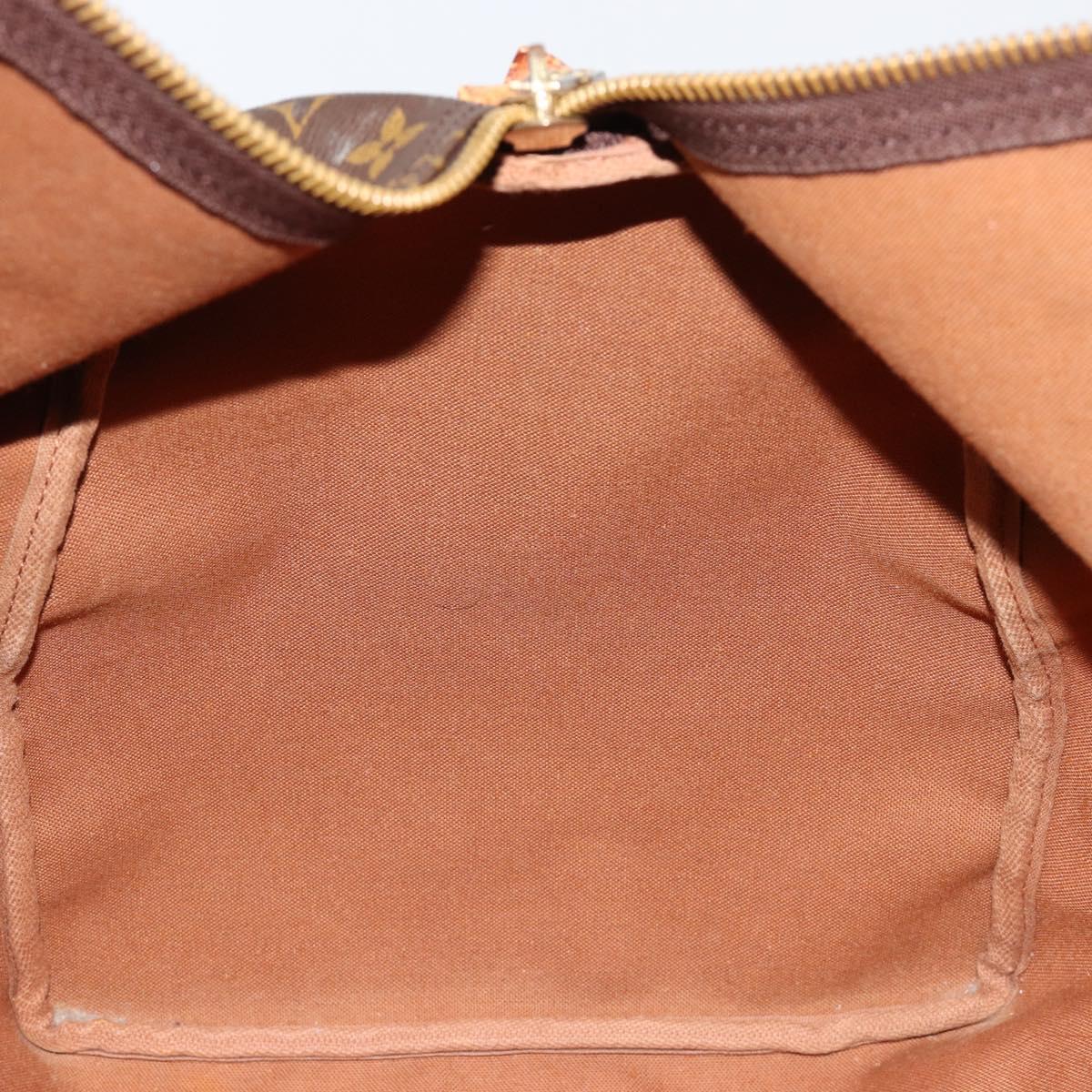 LOUIS VUITTON Monogram Keepall 55 Boston Bag M41424 LV Auth 122337