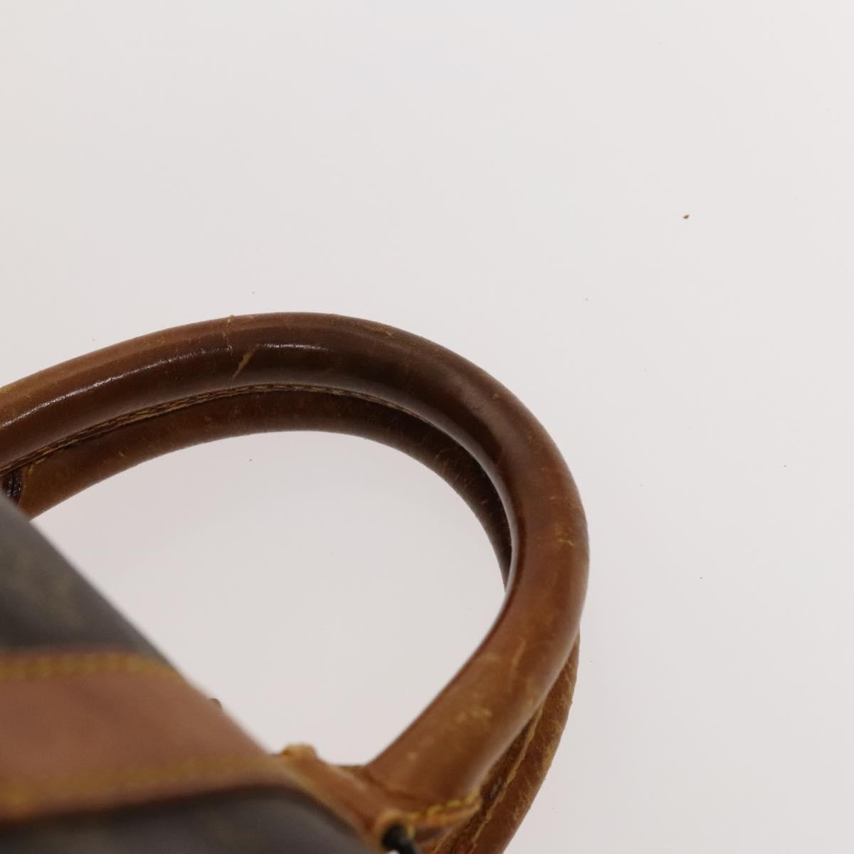 LOUIS VUITTON Monogram Keepall 55 Boston Bag M41424 LV Auth 122337