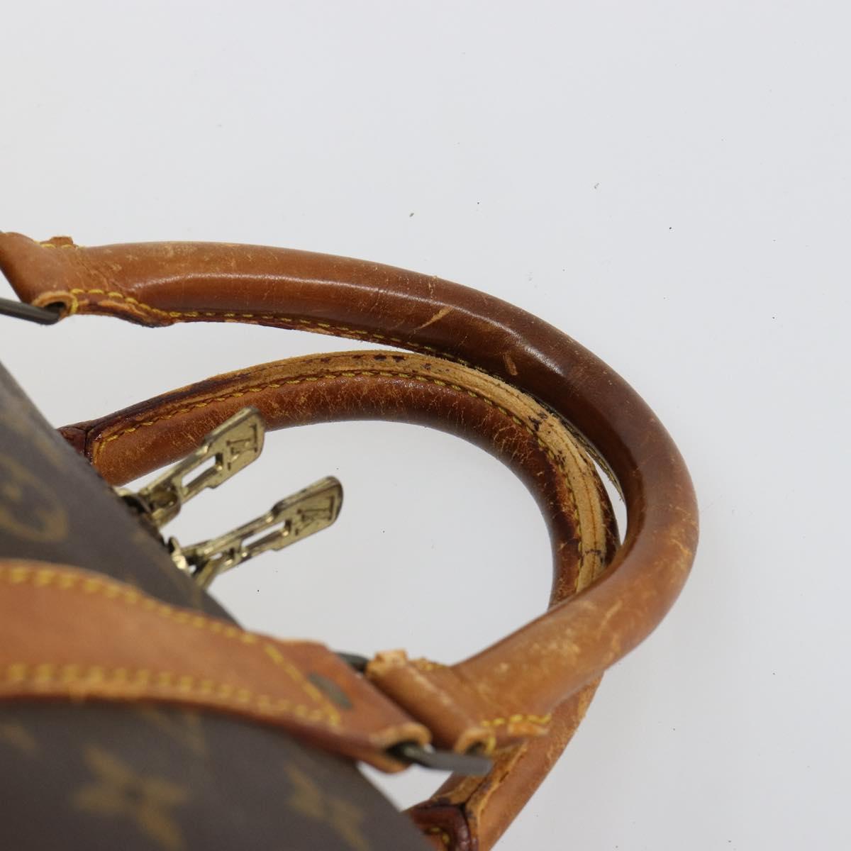 LOUIS VUITTON Monogram Keepall 55 Boston Bag M41424 LV Auth 122337