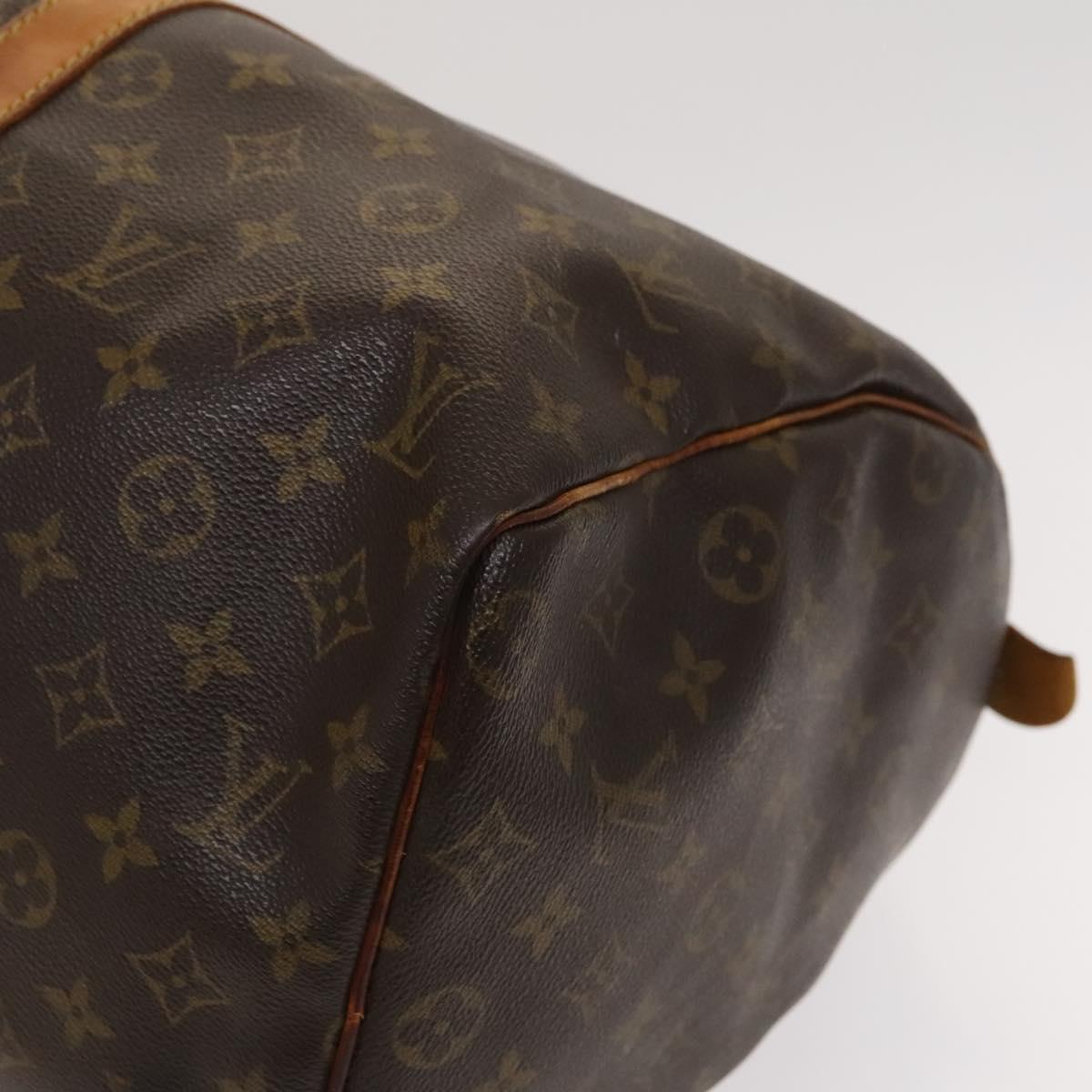 LOUIS VUITTON Monogram Keepall 45 Boston Bag M41428 LV Auth 122366