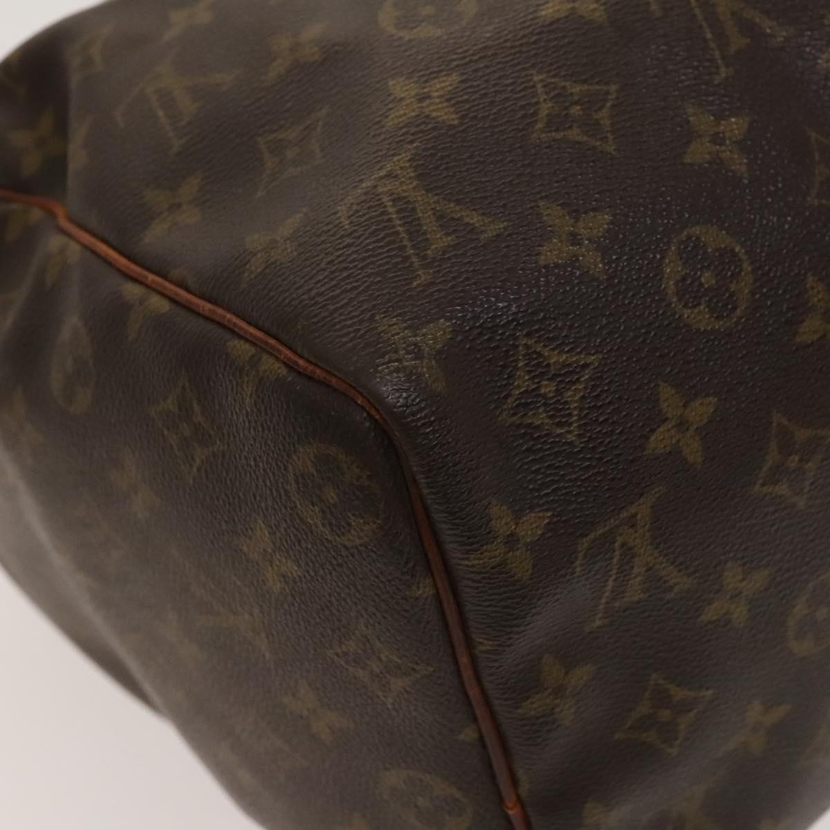 LOUIS VUITTON Monogram Keepall 45 Boston Bag M41428 LV Auth 122366
