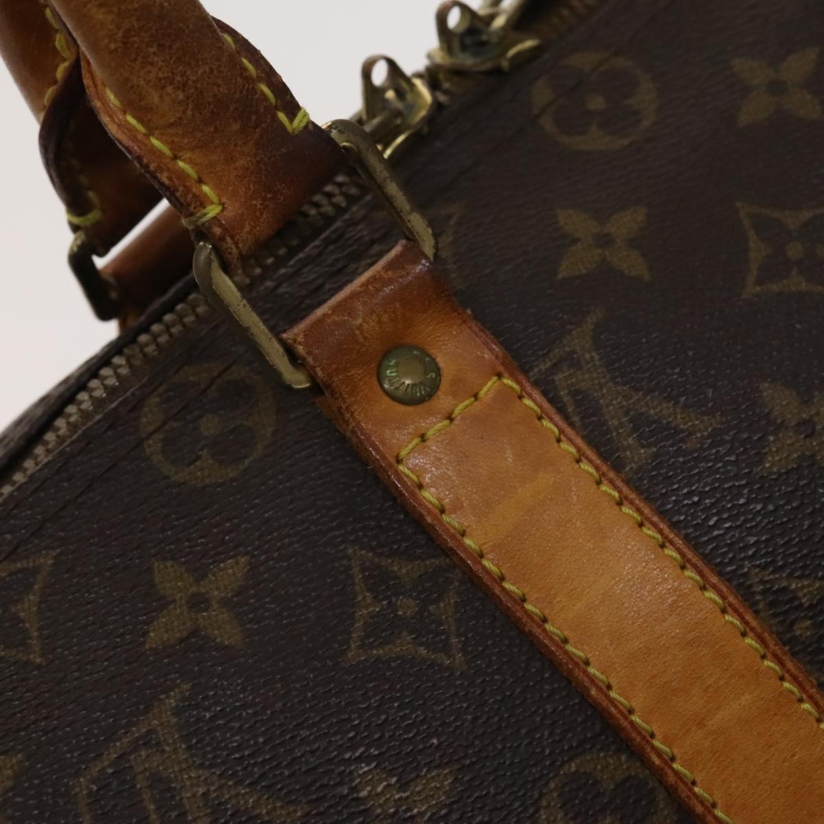 LOUIS VUITTON Monogram Keepall 45 Boston Bag M41428 LV Auth 122366