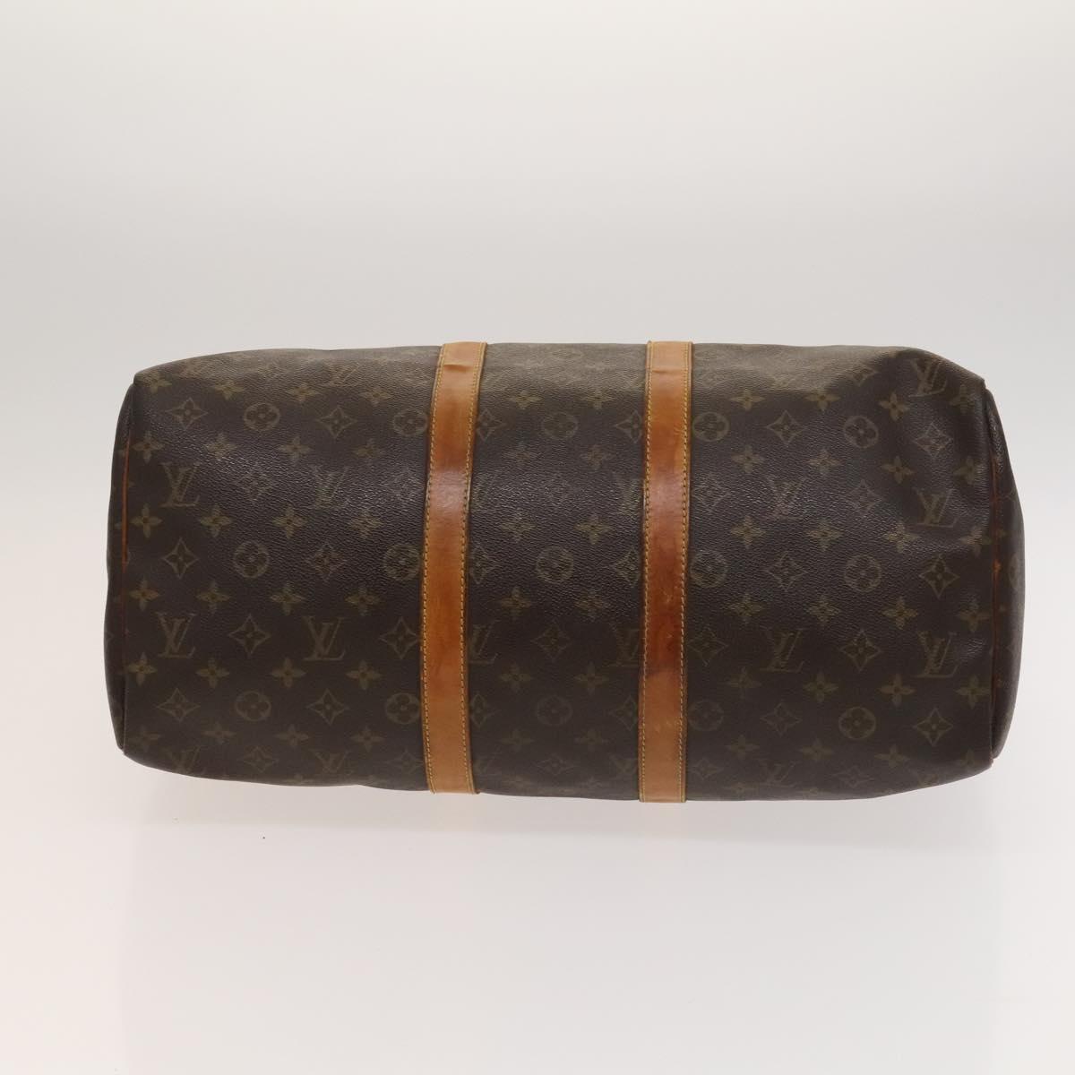 LOUIS VUITTON Monogram Keepall 45 Boston Bag M41428 LV Auth 122366