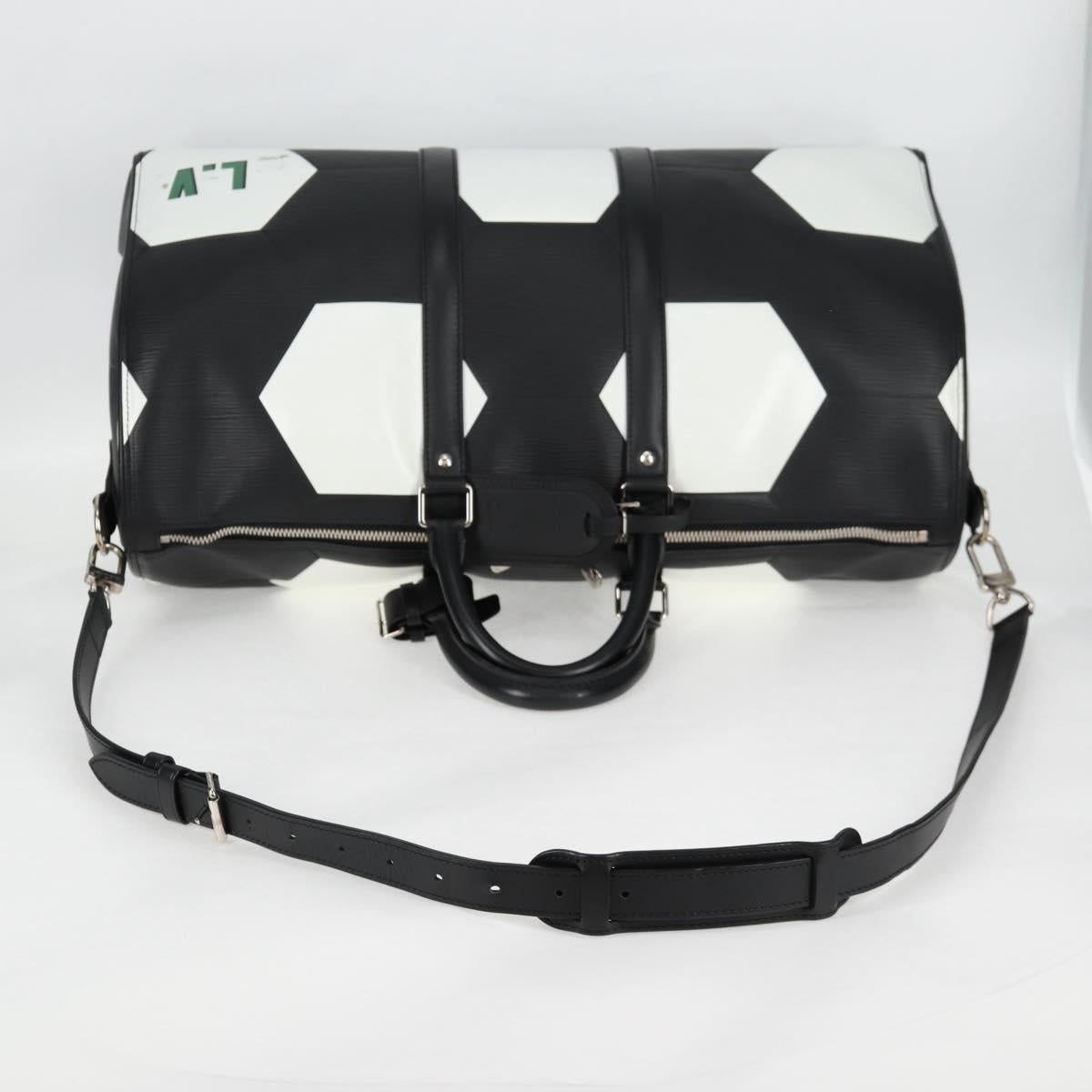 LOUIS VUITTON Epi Keepall Bandouliere 50 Bag World Cup Only M52187 Auth 122421A