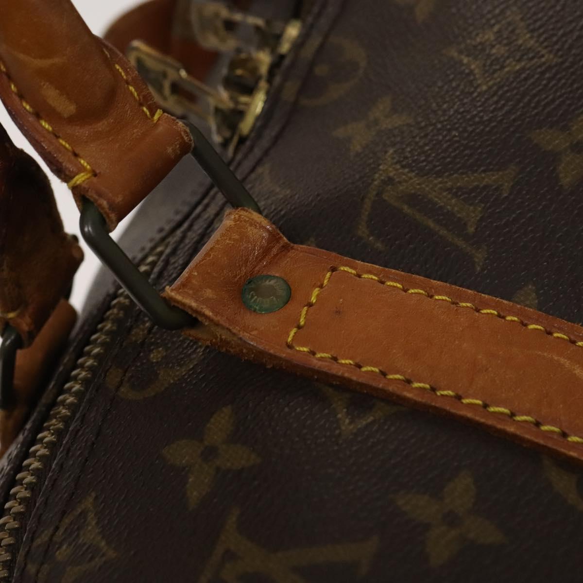 LOUIS VUITTON Monogram Keepall 50 Boston Bag M41426 LV Auth 122457