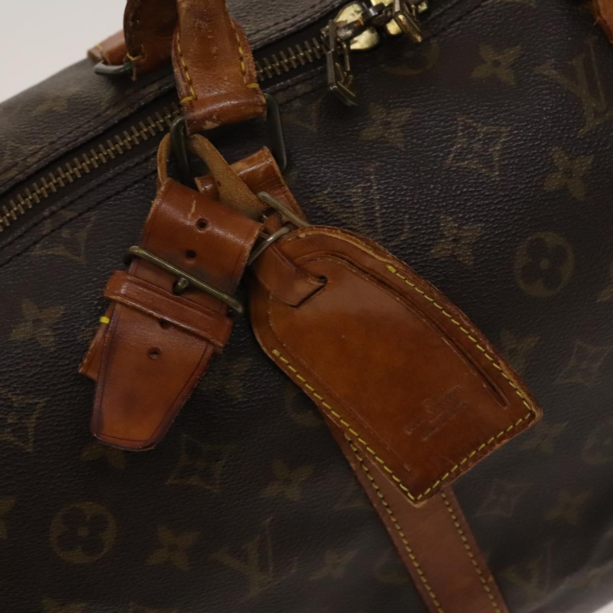 LOUIS VUITTON Monogram Keepall 50 Boston Bag M41426 LV Auth 122457