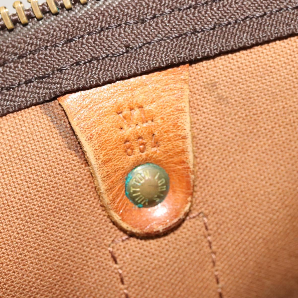 LOUIS VUITTON Monogram Keepall 50 Boston Bag M41426 LV Auth 122457