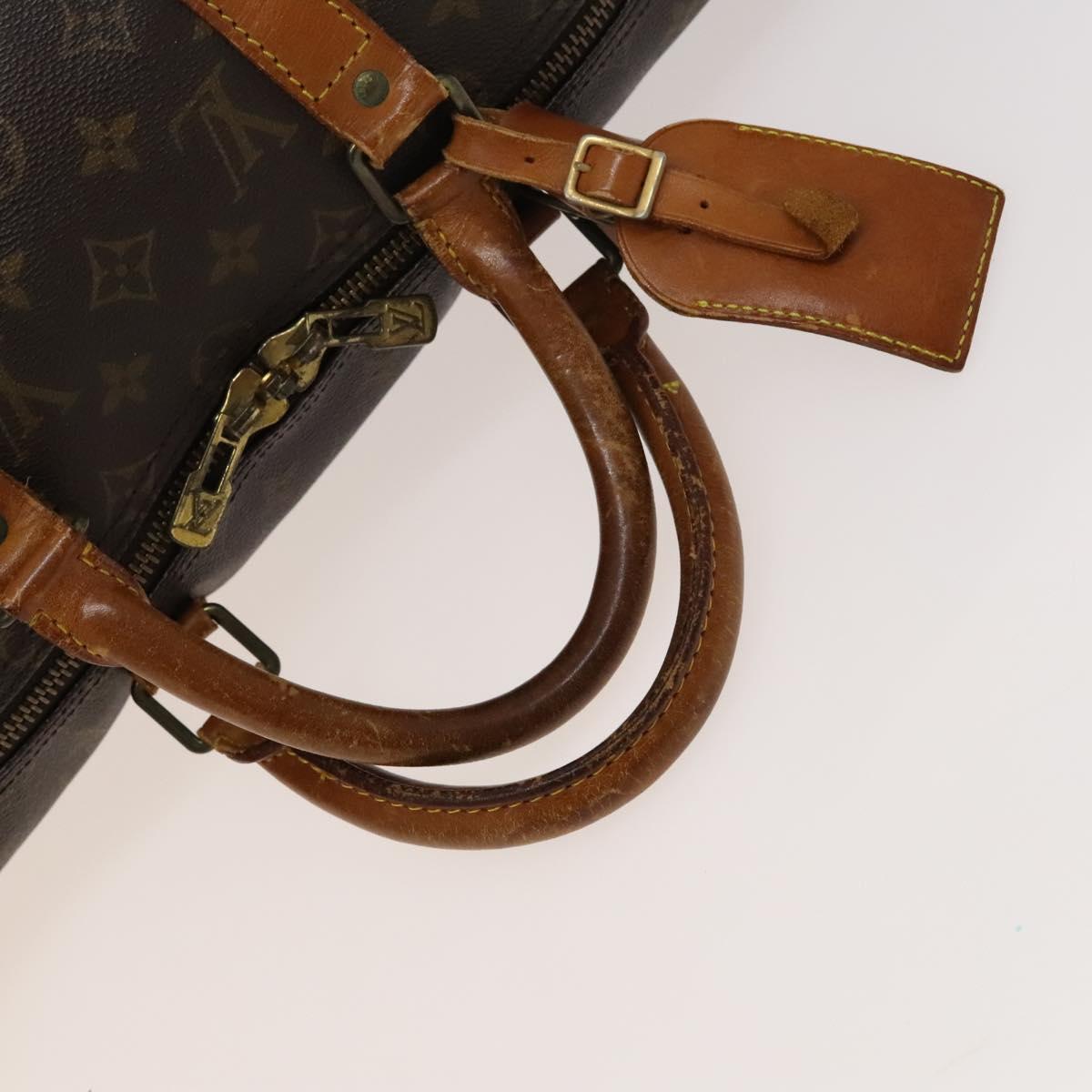 LOUIS VUITTON Monogram Keepall 50 Boston Bag M41426 LV Auth 122457