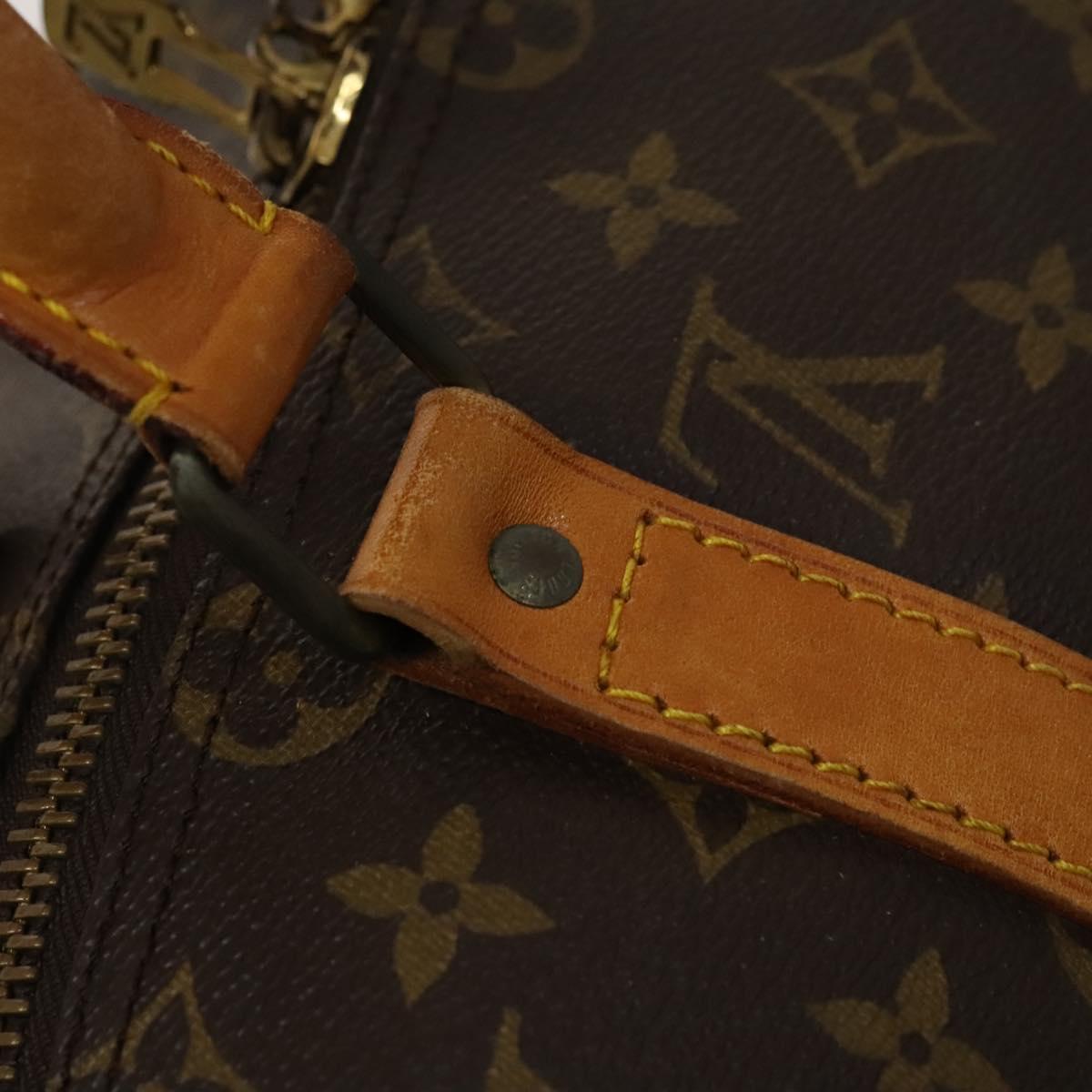 LOUIS VUITTON Monogram Keepall 50 Boston Bag M41426 LV Auth 122460