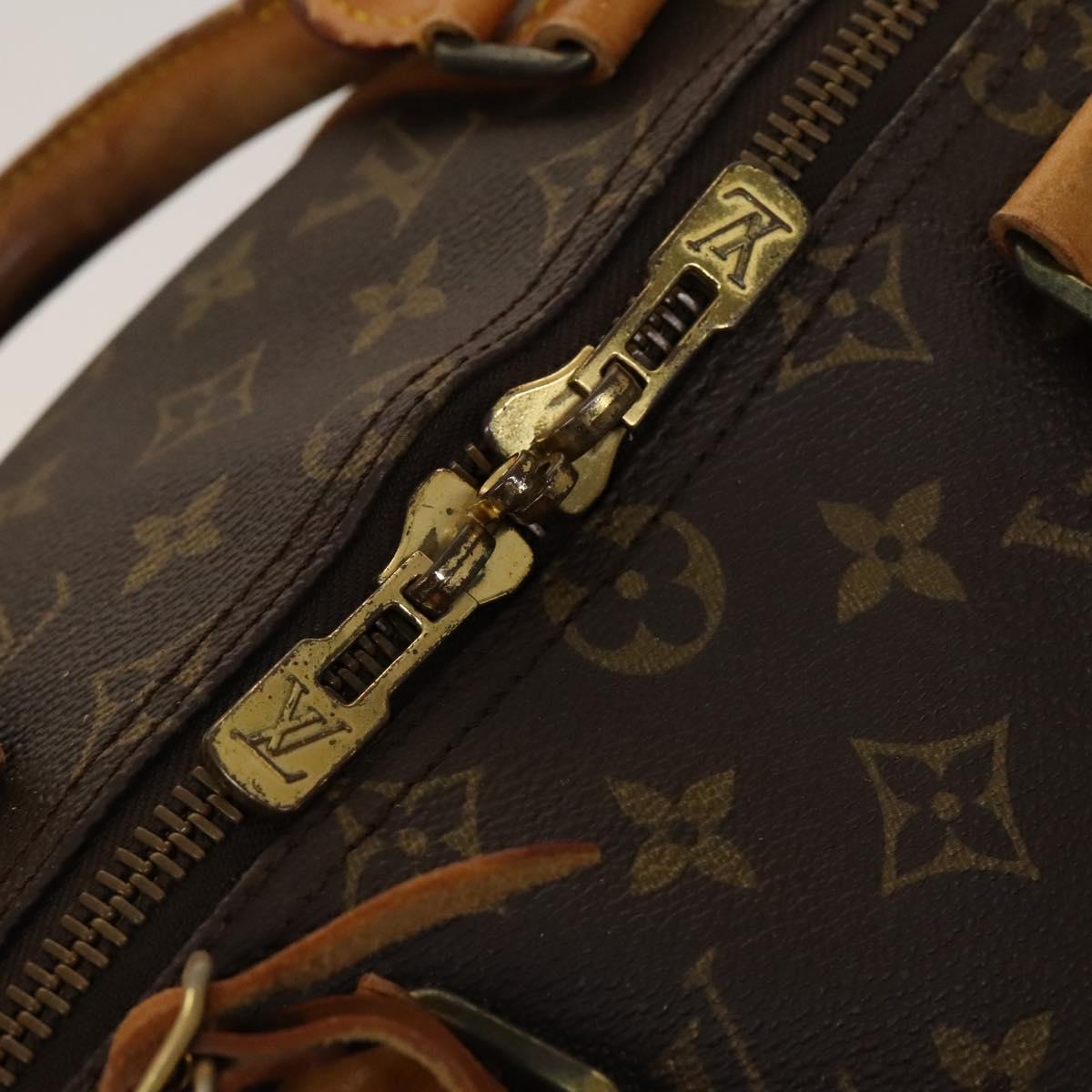 LOUIS VUITTON Monogram Keepall 50 Boston Bag M41426 LV Auth 122460