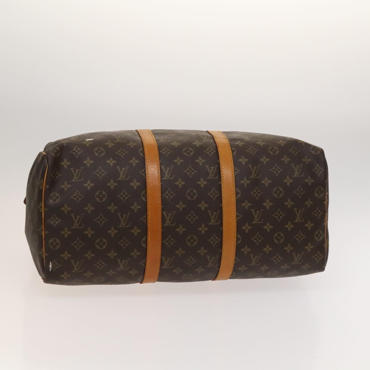 LOUIS VUITTON Monogram Keepall 50 Boston Bag M41426 LV Auth 122460