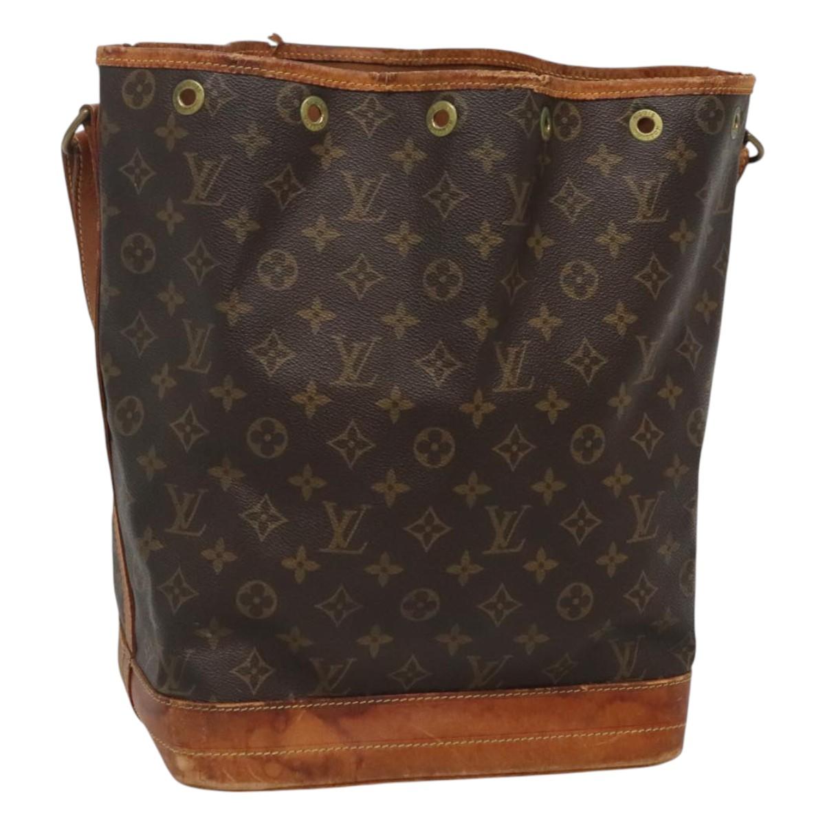 LOUIS VUITTON Monogram Noe Shoulder Bag M42224 LV Auth 122479