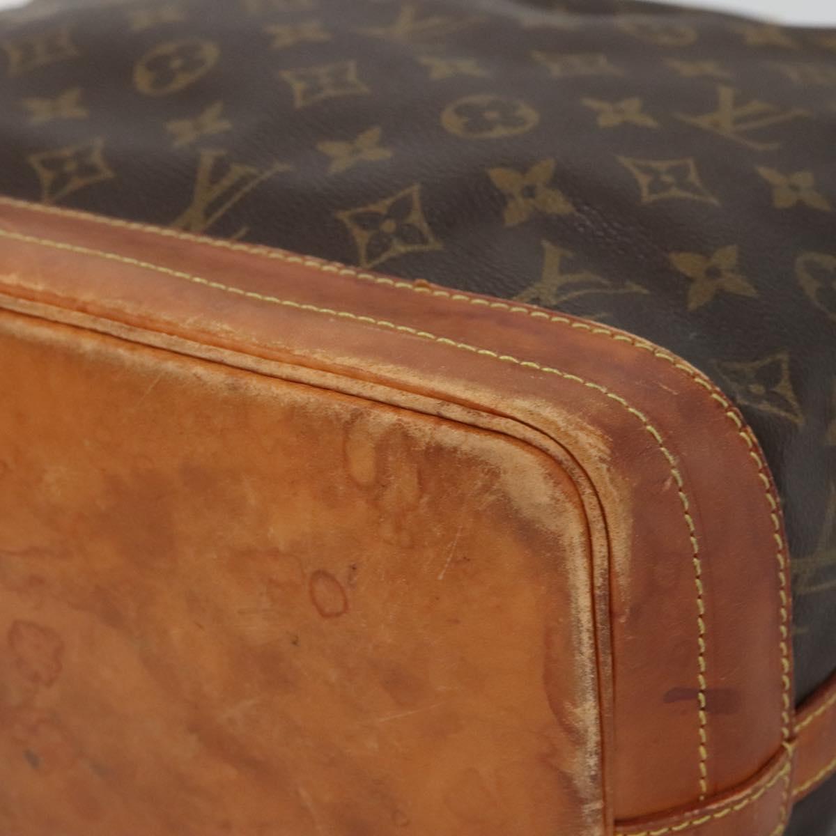 LOUIS VUITTON Monogram Noe Shoulder Bag M42224 LV Auth 122479