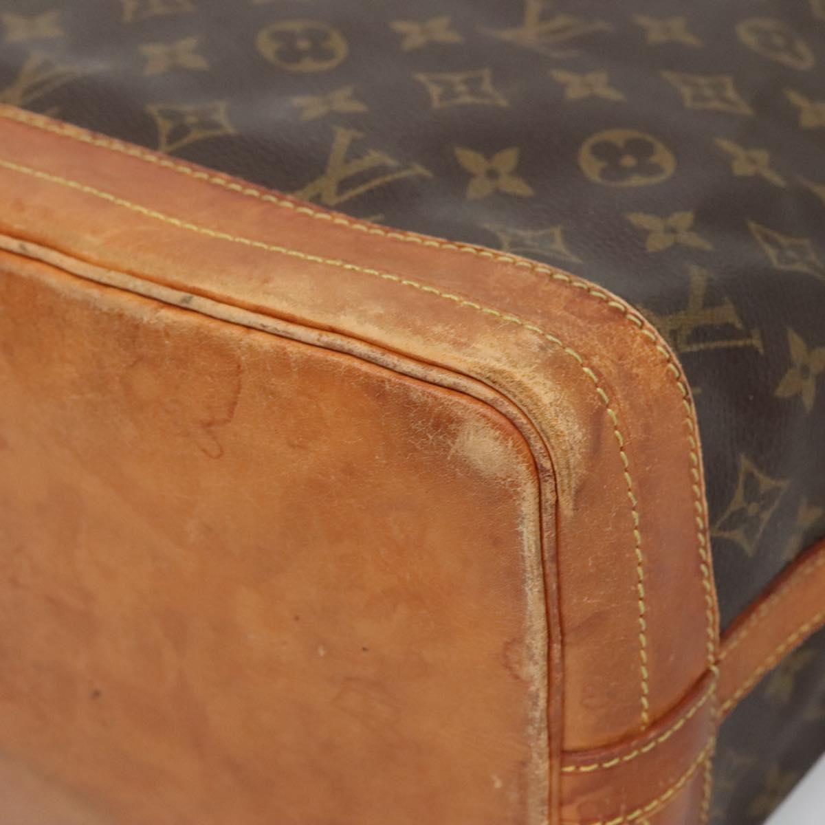 LOUIS VUITTON Monogram Noe Shoulder Bag M42224 LV Auth 122479