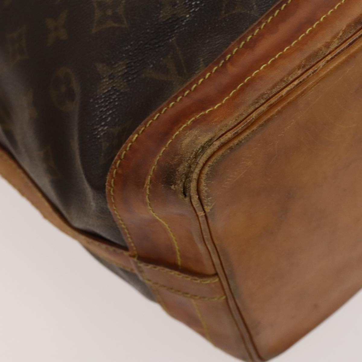 LOUIS VUITTON Monogram Noe Shoulder Bag M42224 LV Auth 122480