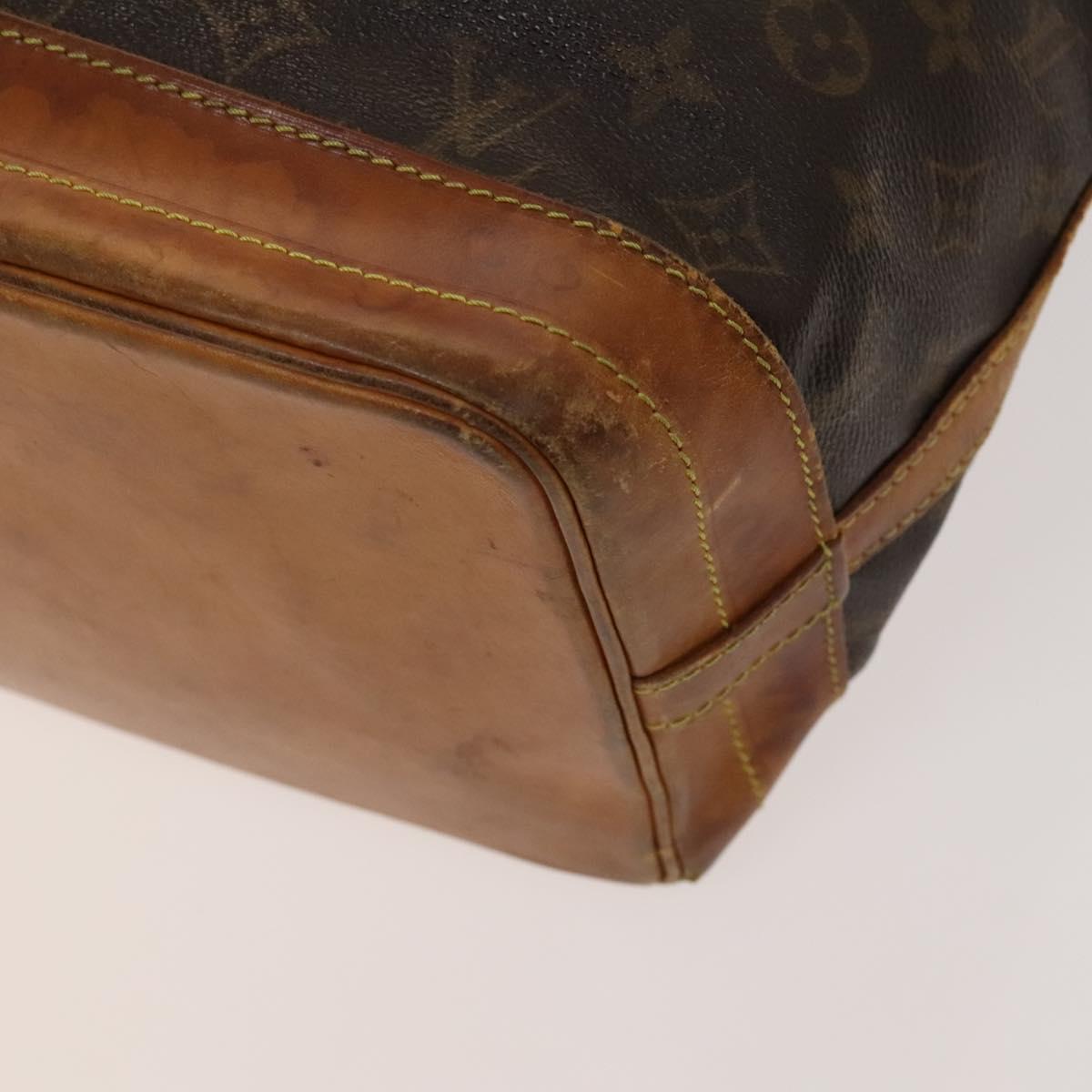 LOUIS VUITTON Monogram Noe Shoulder Bag M42224 LV Auth 122480