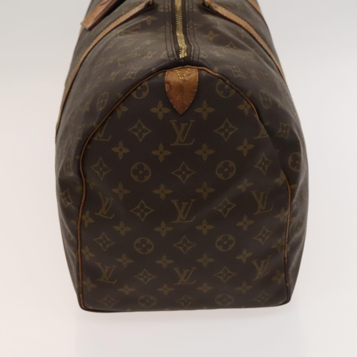 LOUIS VUITTON Monogram Keepall 50 Boston Bag M41426 LV Auth 122483