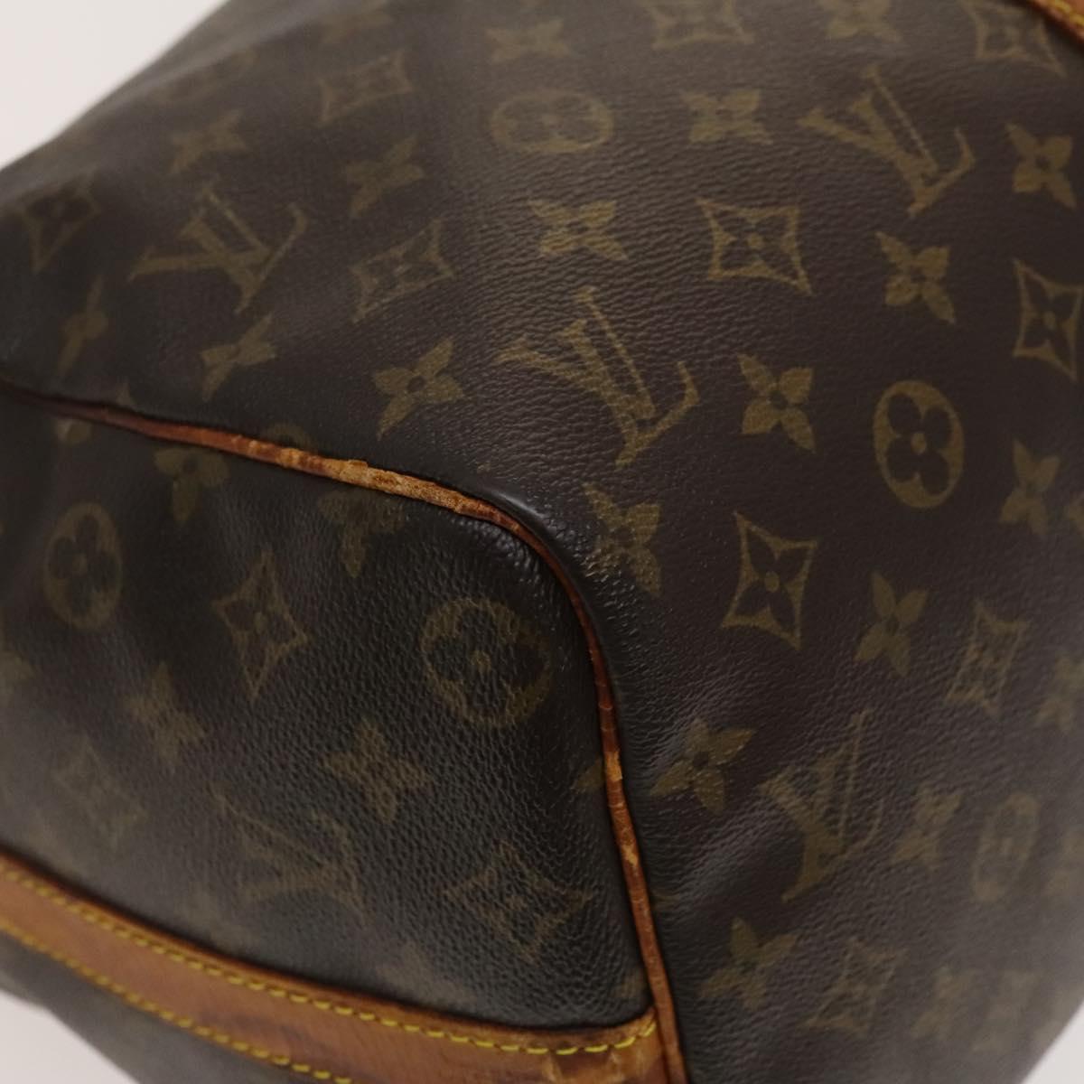 LOUIS VUITTON Monogram Keepall Bandouliere 45 Boston Bag M41418 LV Auth 122487
