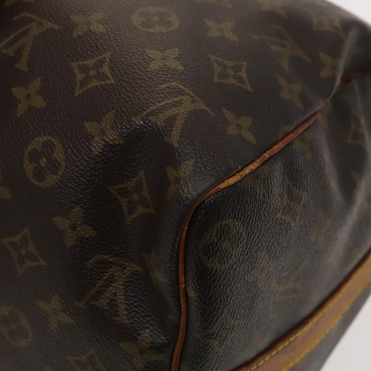 LOUIS VUITTON Monogram Keepall Bandouliere 45 Boston Bag M41418 LV Auth 122487