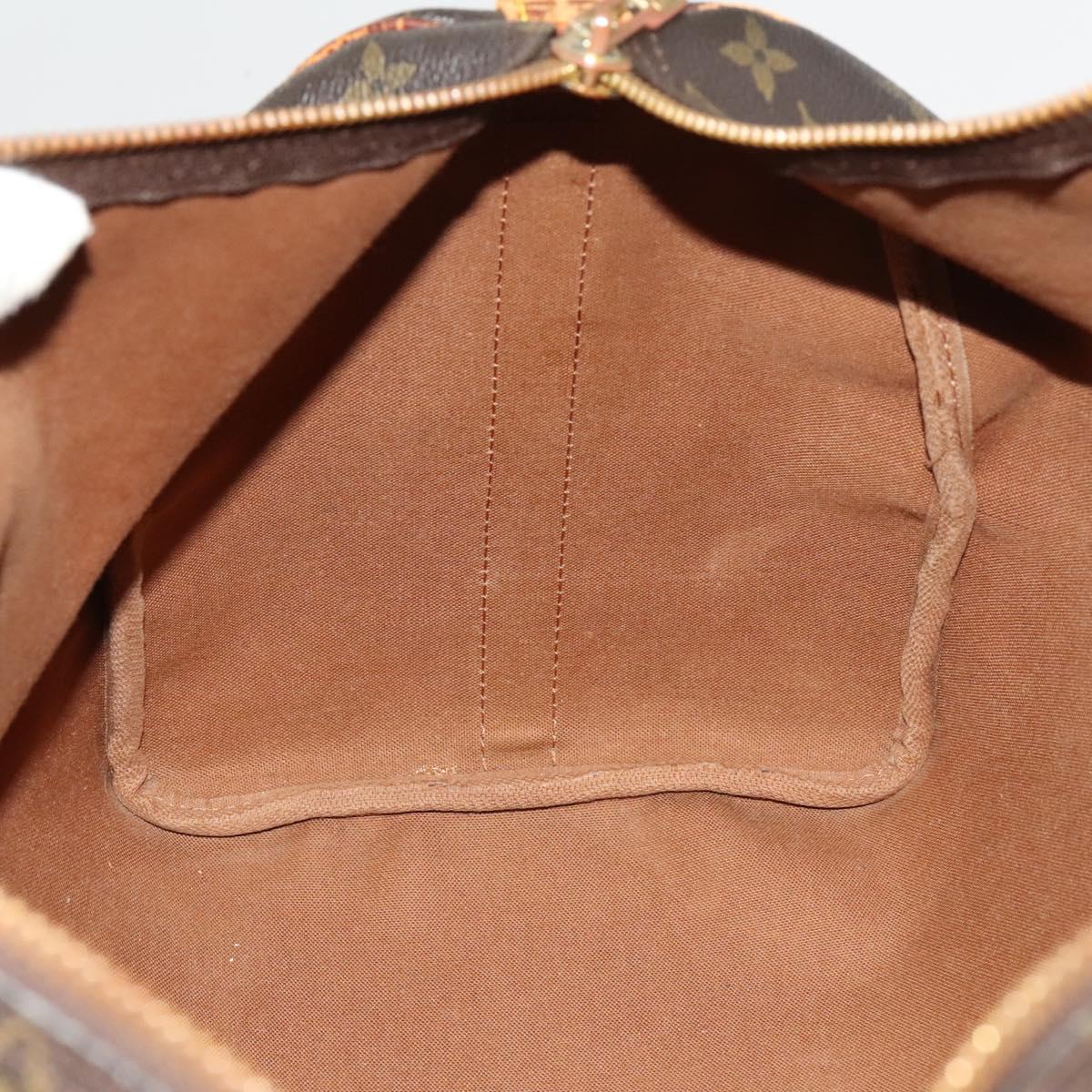 LOUIS VUITTON Monogram Keepall Bandouliere 45 Boston Bag M41418 LV Auth 122487