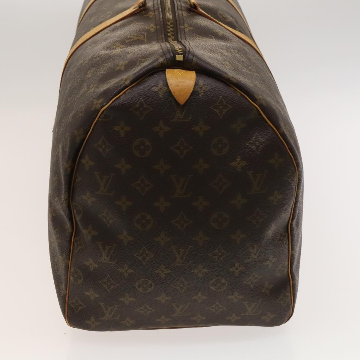 LOUIS VUITTON Monogram Keepall 60 Boston Bag M41422 LV Auth 122488