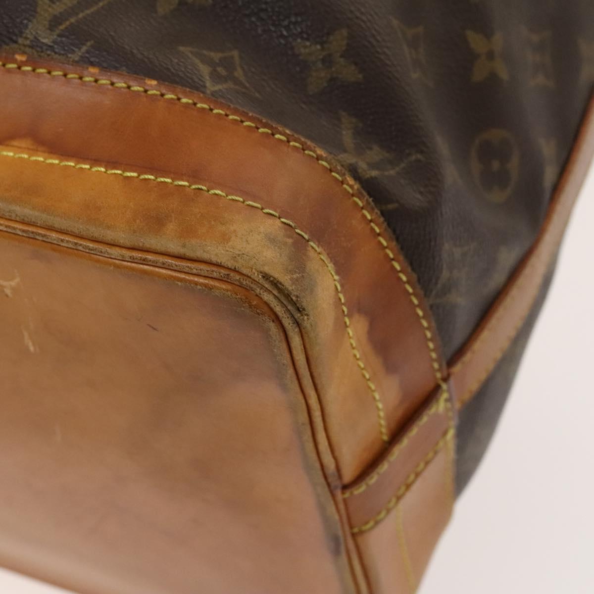 LOUIS VUITTON Monogram Noe Shoulder Bag M42224 LV Auth 122498