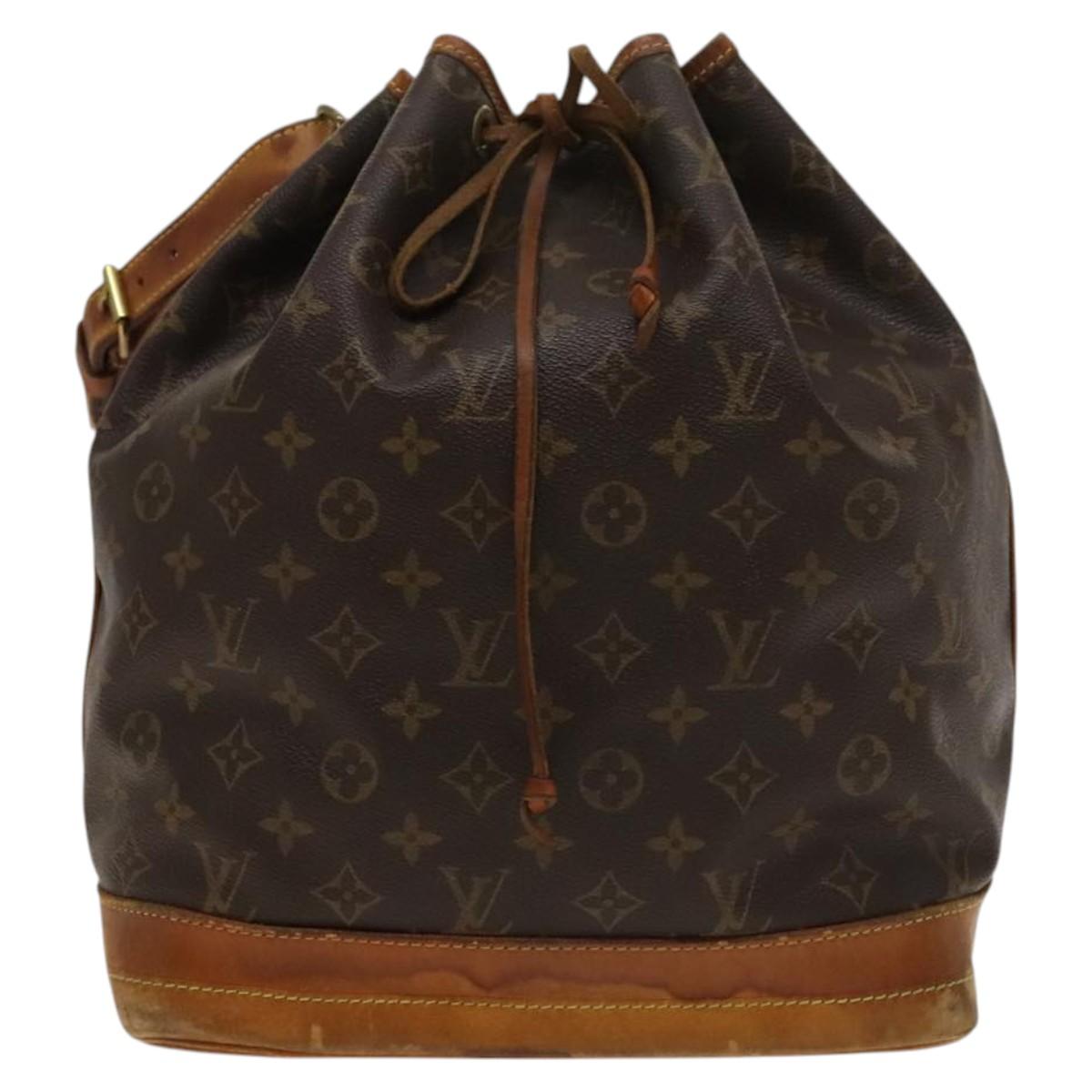 LOUIS VUITTON Monogram Noe Shoulder Bag M42224 LV Auth 122498