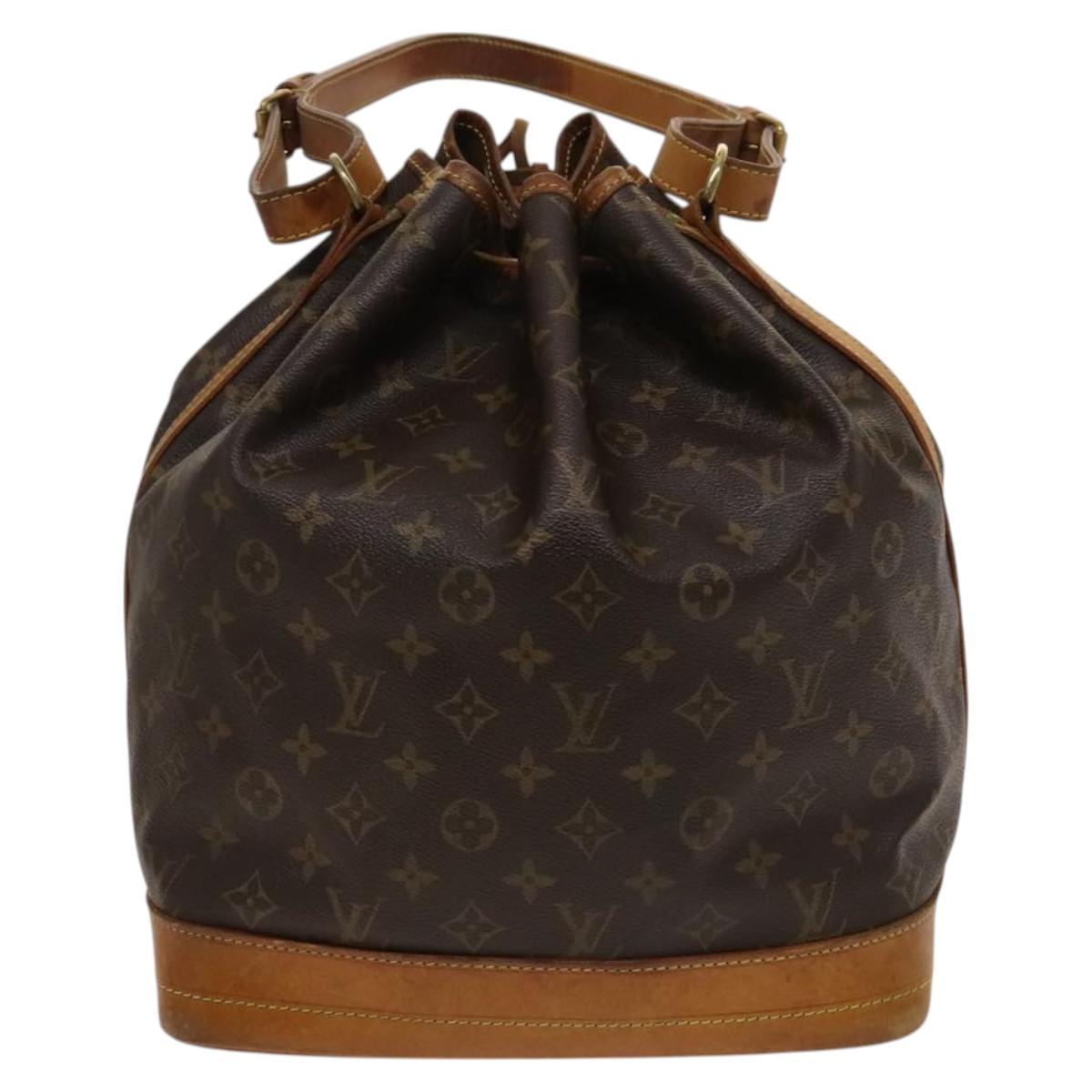 LOUIS VUITTON Monogram Noe Shoulder Bag M42224 LV Auth 122498
