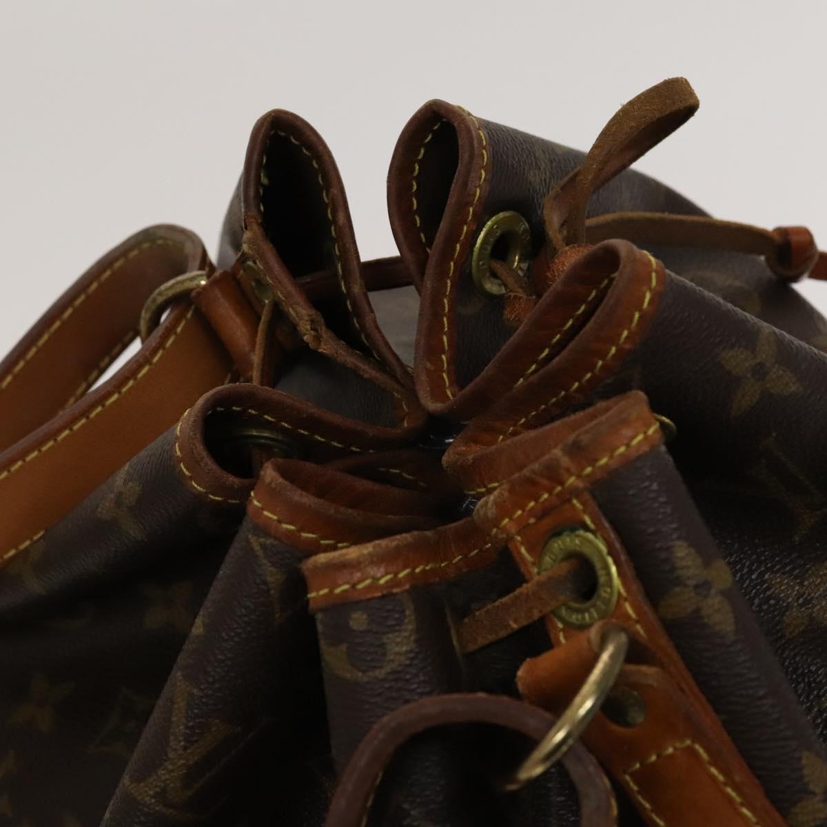 LOUIS VUITTON Monogram Noe Shoulder Bag M42224 LV Auth 122498