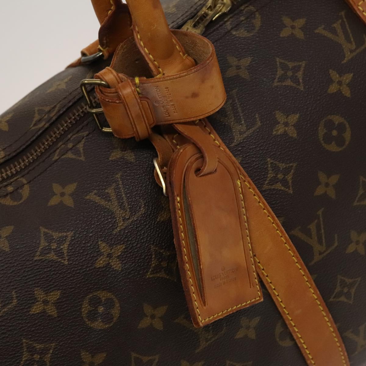 LOUIS VUITTON Monogram Keepall 50 Boston Bag M41426 LV Auth 122502