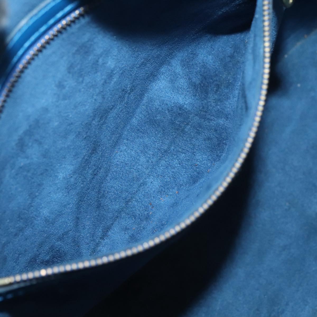 LOUIS VUITTON Epi Lussac Shoulder Bag Blue M52285 LV Auth 122569