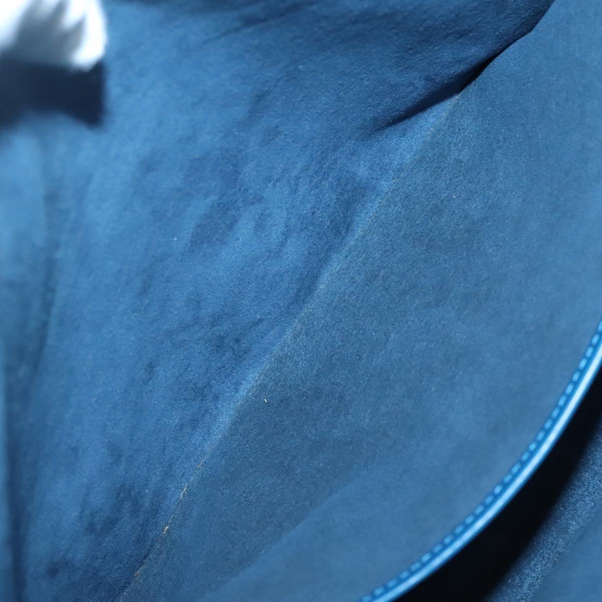 LOUIS VUITTON Epi Lussac Shoulder Bag Blue M52285 LV Auth 122569