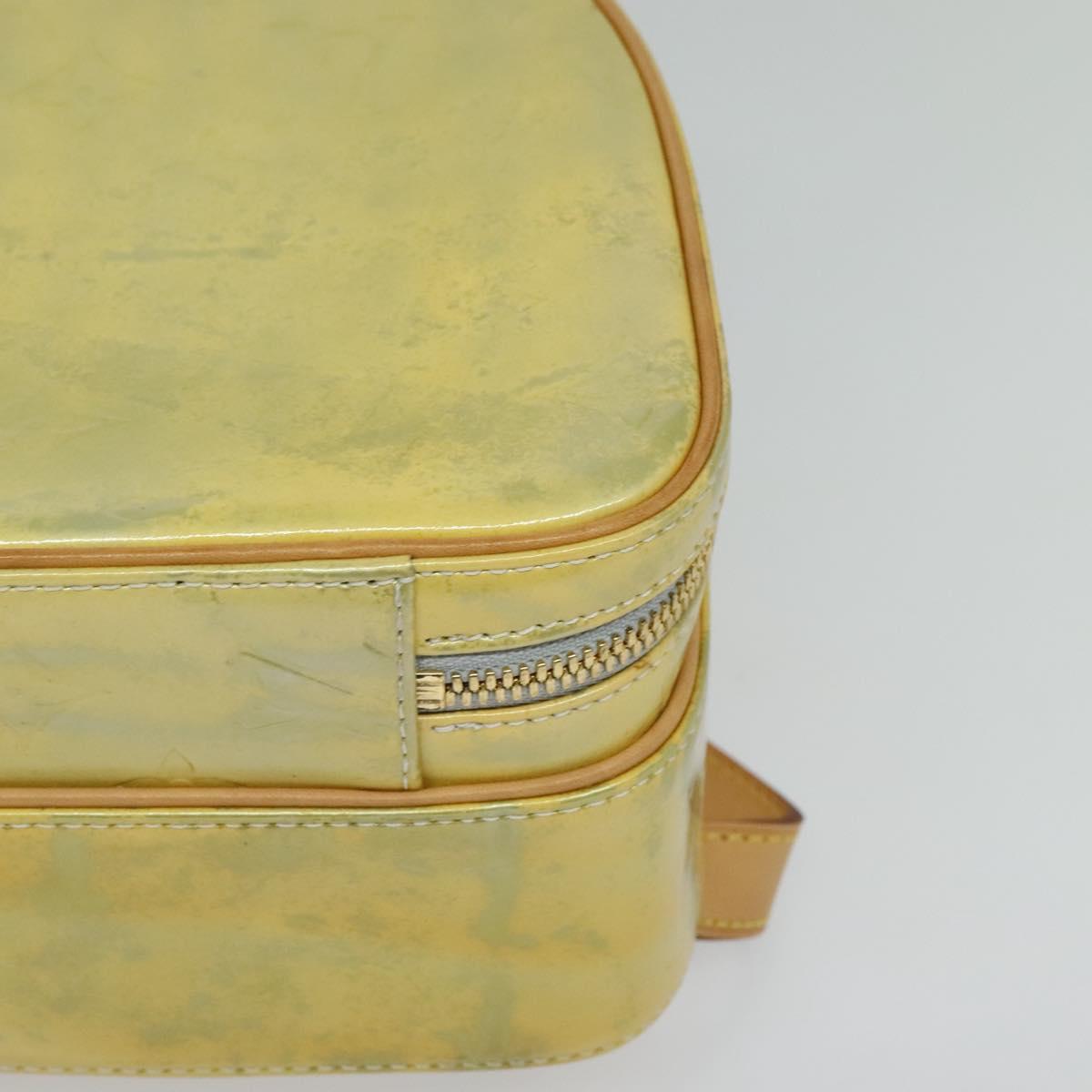 LOUIS VUITTON Monogram Vernis Marley Backpack Gris M91038 LV Auth 122572