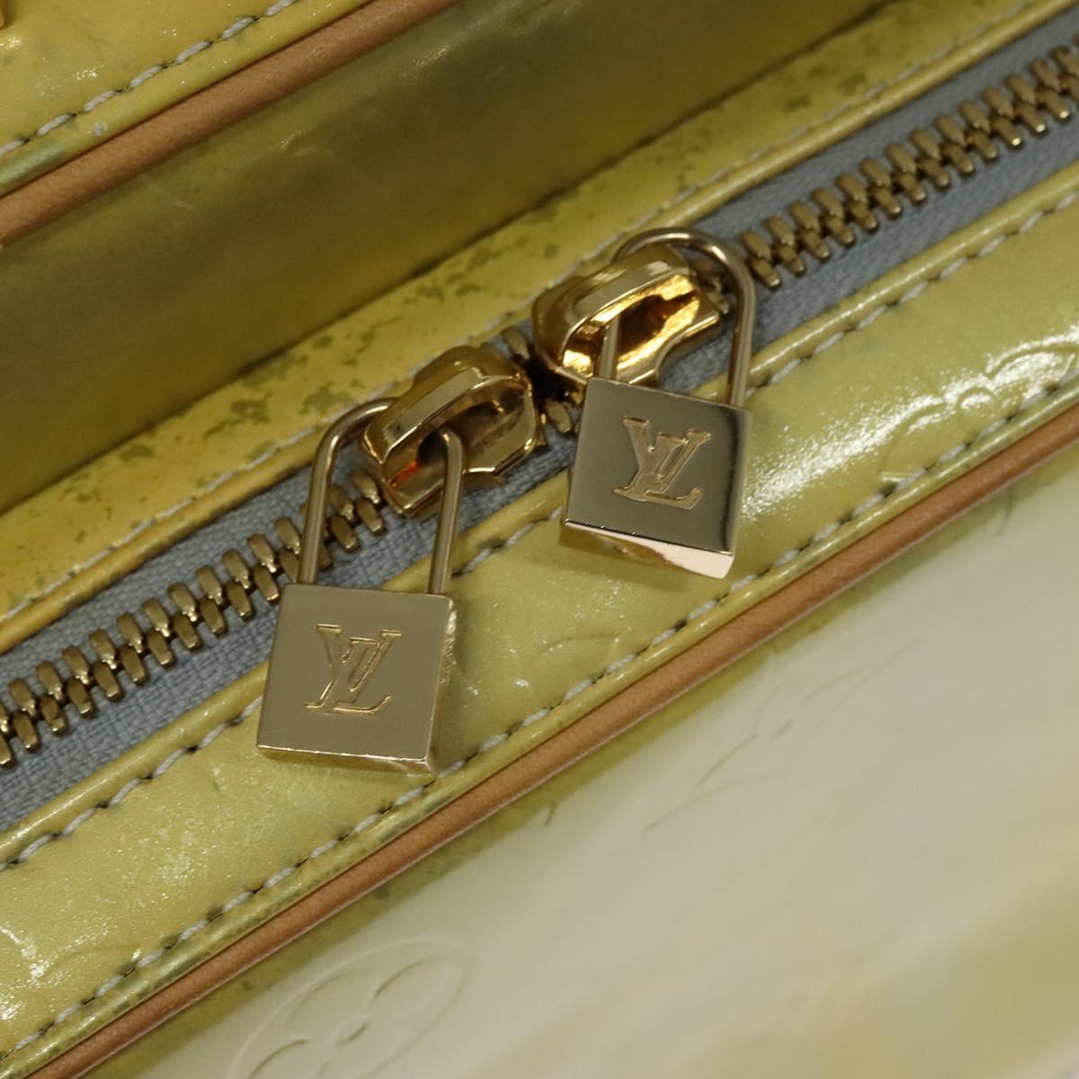 LOUIS VUITTON Monogram Vernis Marley Backpack Gris M91038 LV Auth 122572