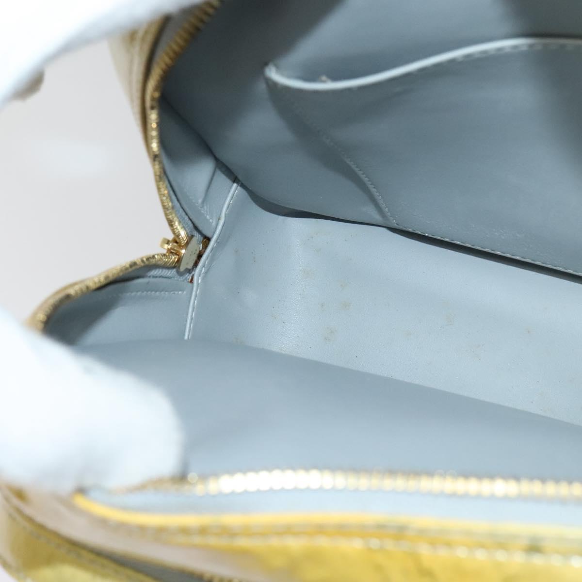 LOUIS VUITTON Monogram Vernis Marley Backpack Gris M91038 LV Auth 122572