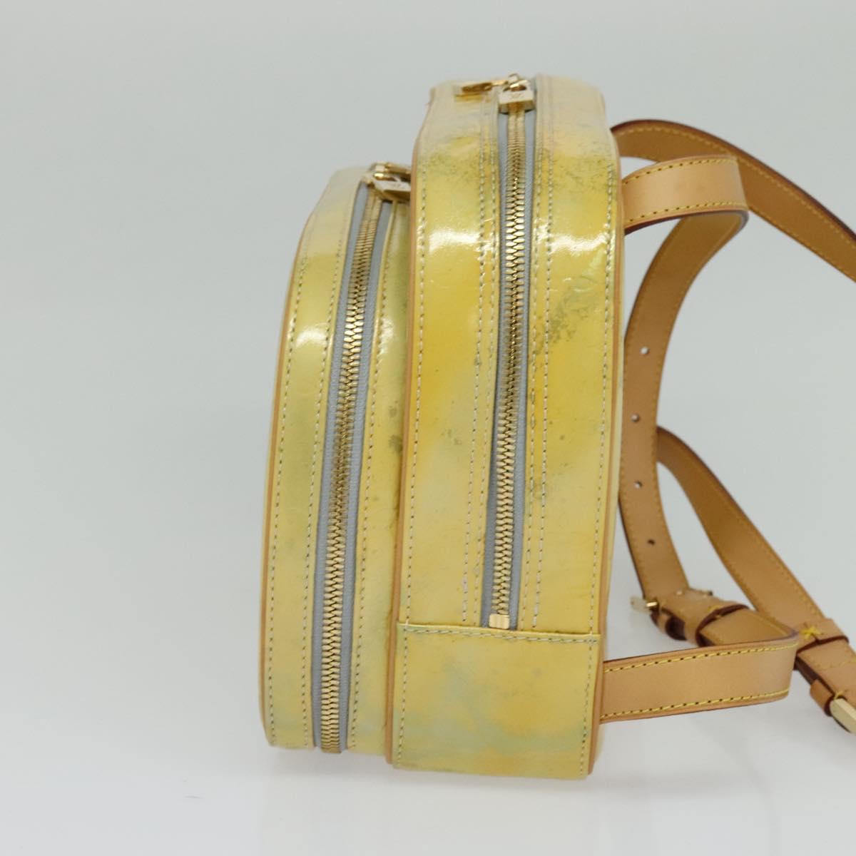 LOUIS VUITTON Monogram Vernis Marley Backpack Gris M91038 LV Auth 122572