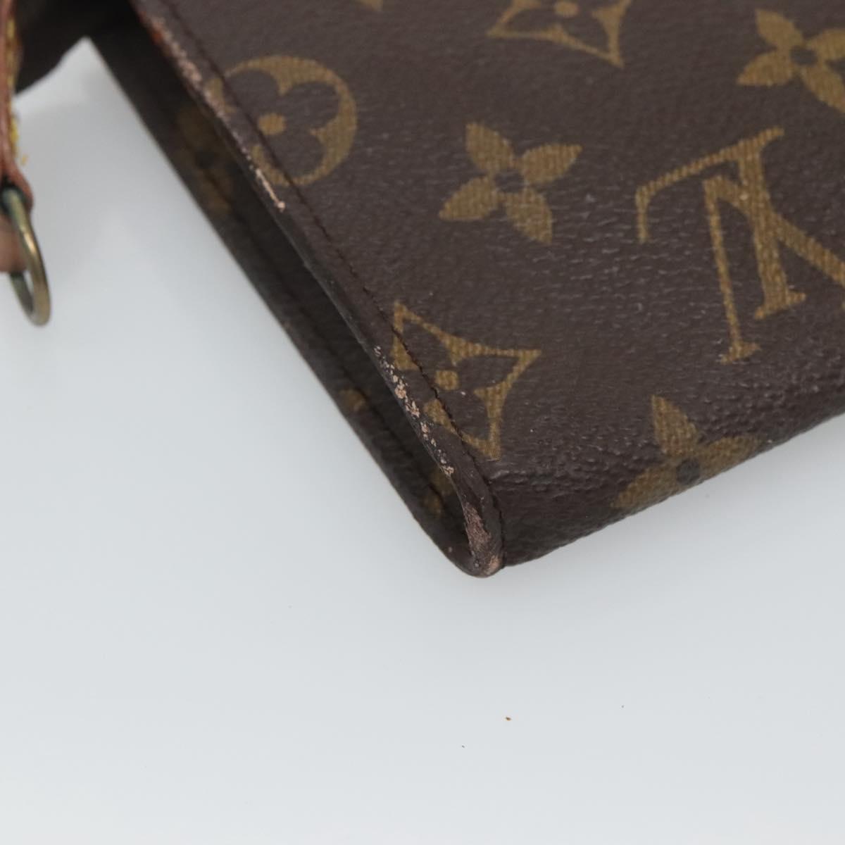 LOUIS VUITTON Monogram Bucket PM Accessory Pouch LV Auth 122577